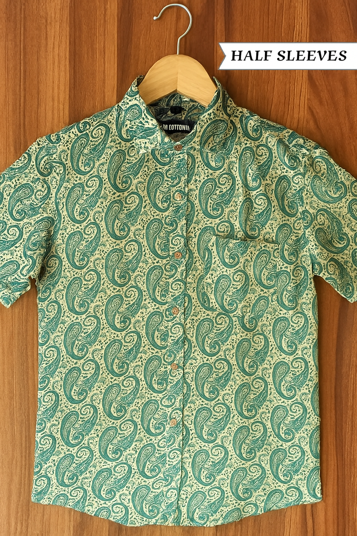 Kary Print Shirt For Men's