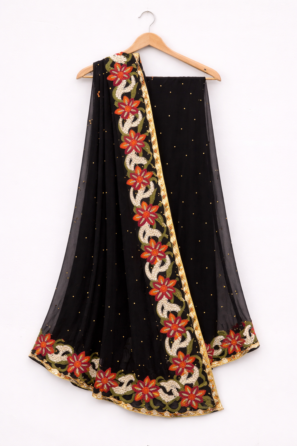 Georgette Cutwork Embroidered Dupatta