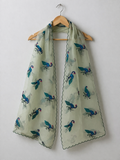 Organza embroidered Dupatta