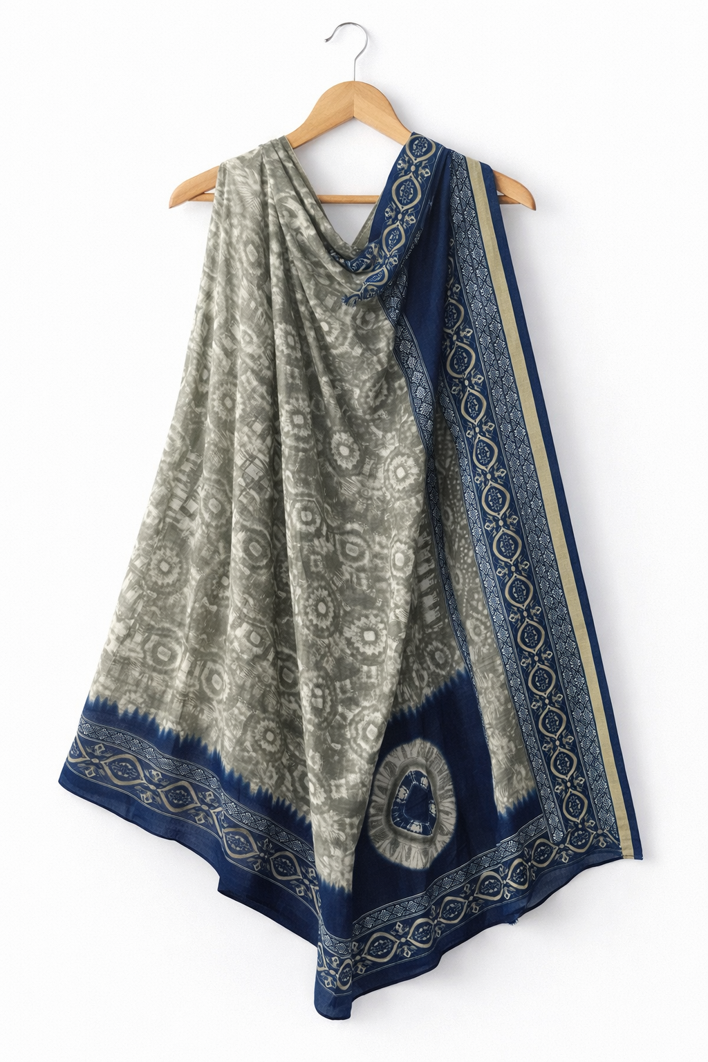 Printed Semi Silk Dupatta