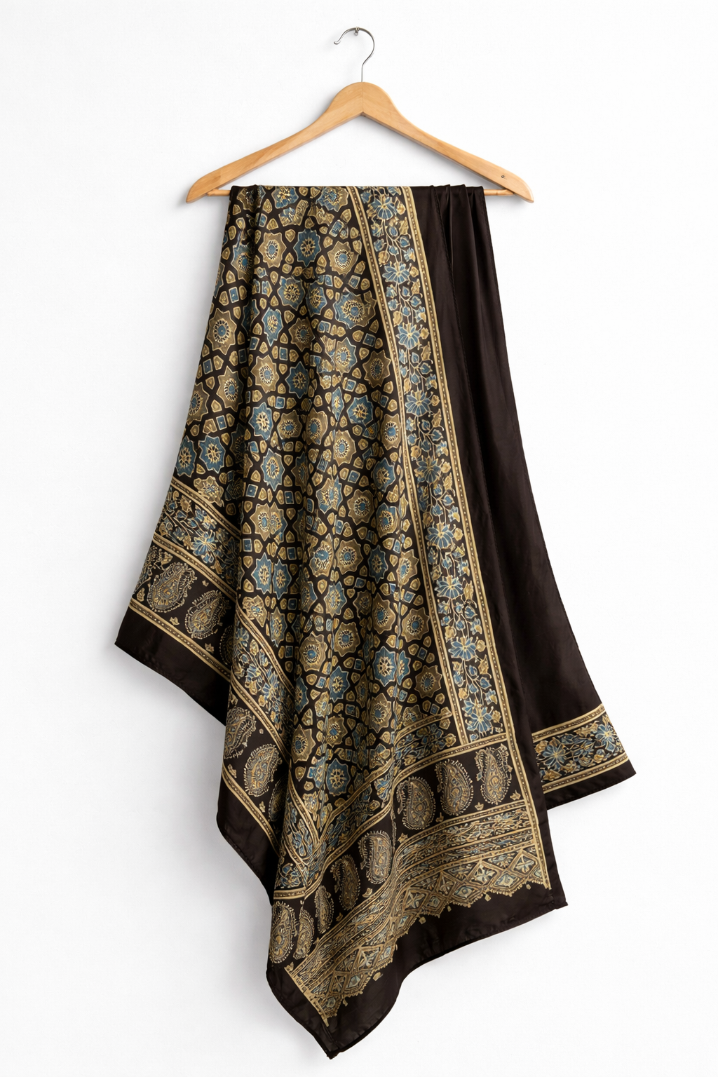 Modal Silk Ajrakh Dupatta