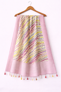 Pink Banarasi Dupatta