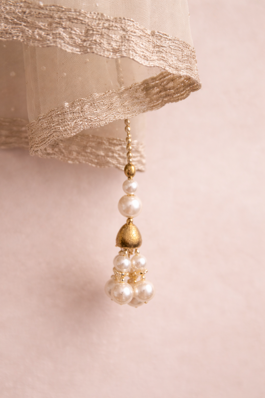 Pearl Net Dupatta