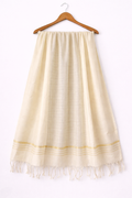 Beige Chanderi Dupatta