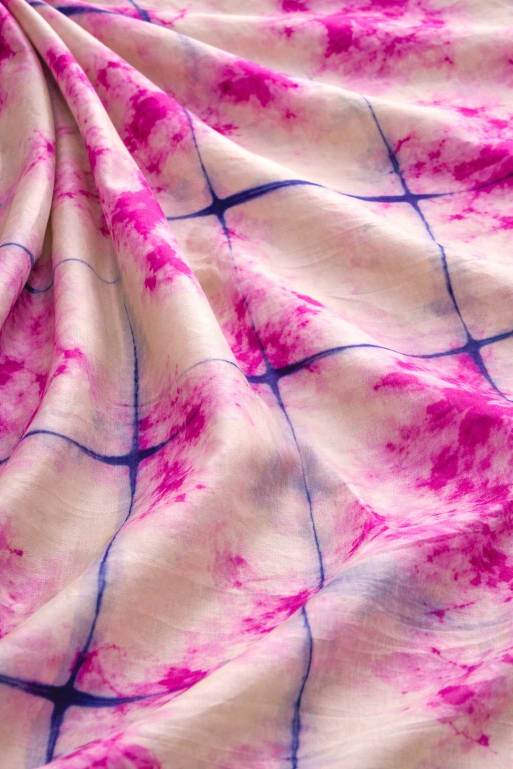 Multicolor Tie Dye Saree