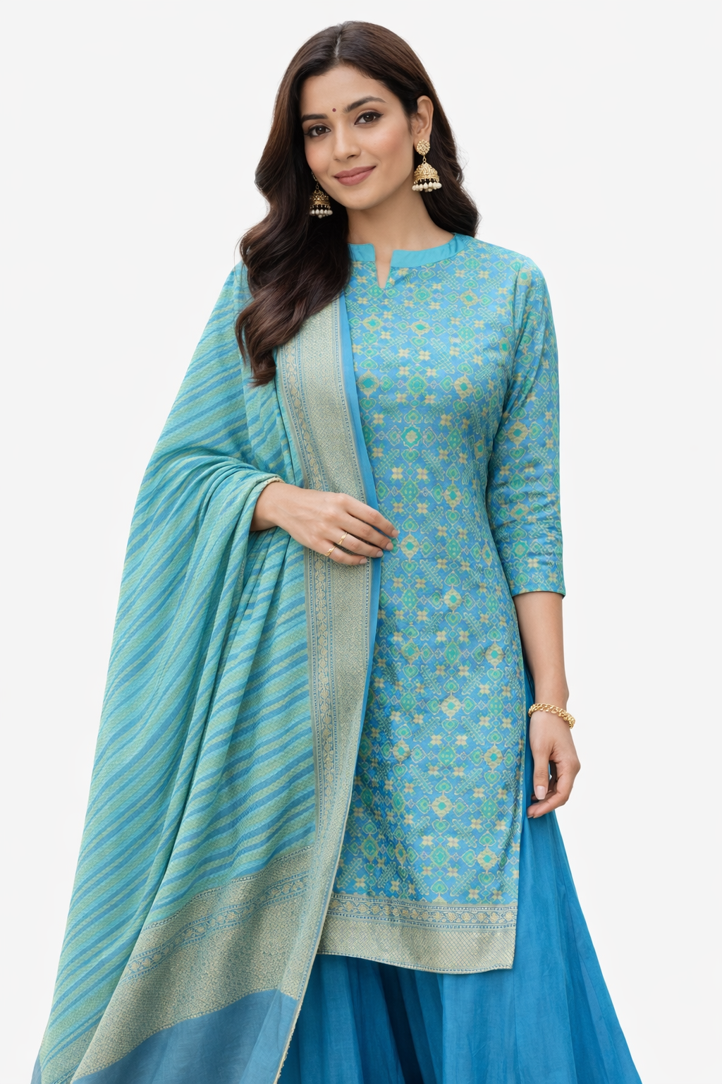 Banarasi Semi Silk Lehenga