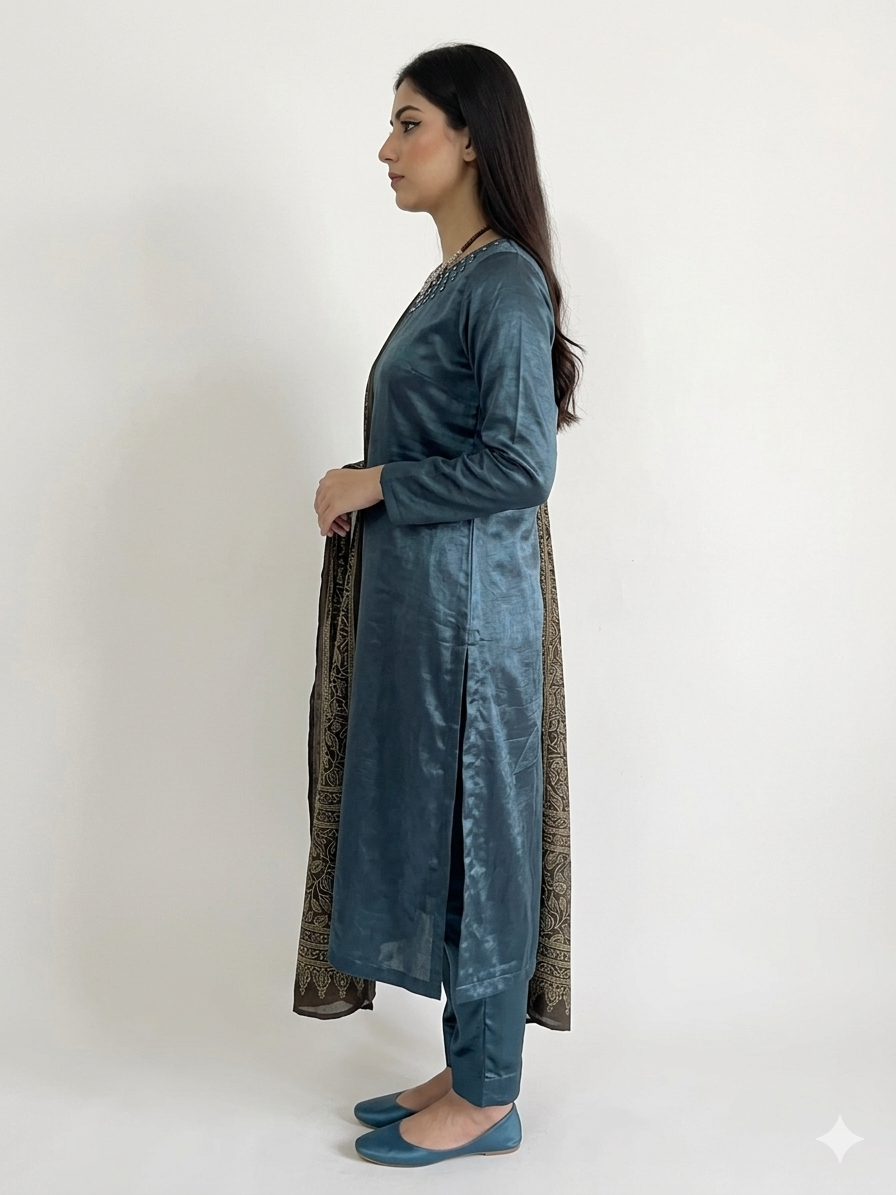 Mirror work suit set