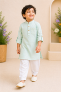 Blush Green Kurta Pyjama Set