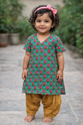 Block Printed Kurta & Pyjama Set