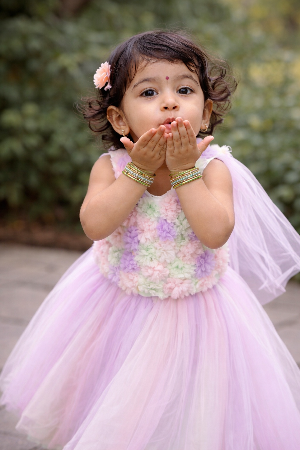 Pastel Bloom Lehenga Set
