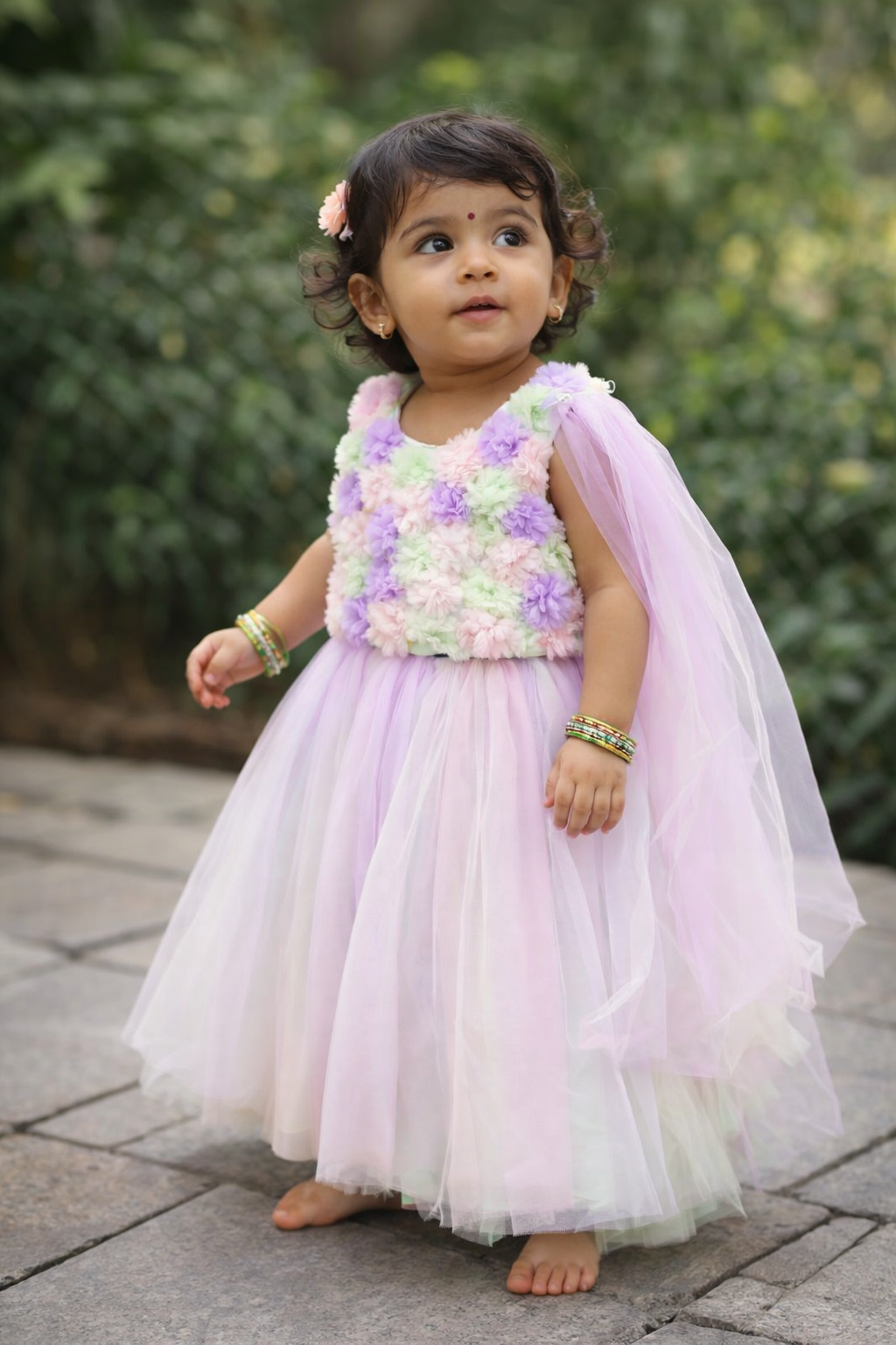 Pastel Bloom Lehenga Set