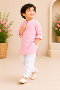 Blush Pink Kurta Pyjama Set